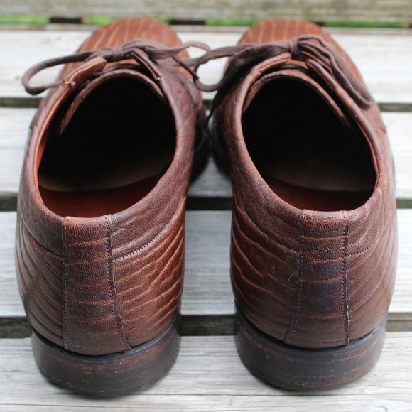 Dack's Brown “Baffin Seal” Leather Derby, Men's 10 Wide, Made in Canada, EUC - Picture 7 of 12